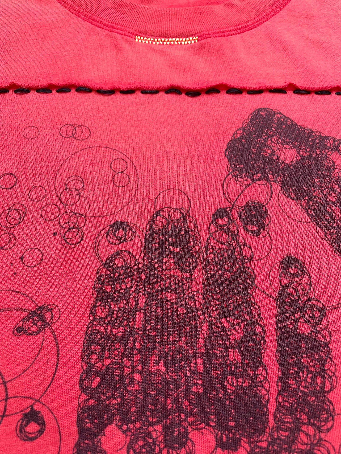 UNANNOUNCED Brown Boxy Tee