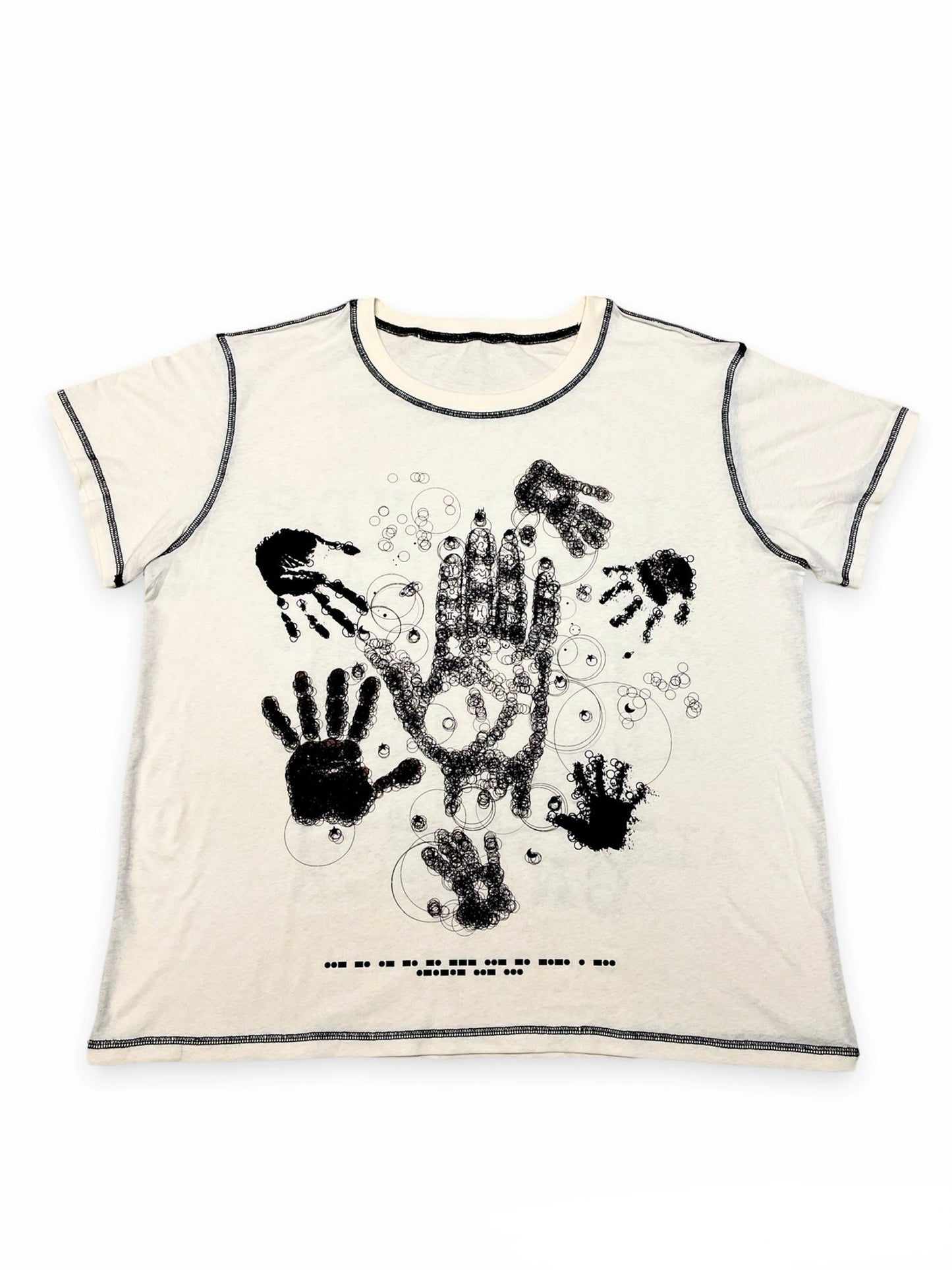 UNANNOUNCED Off White Boxy Tee