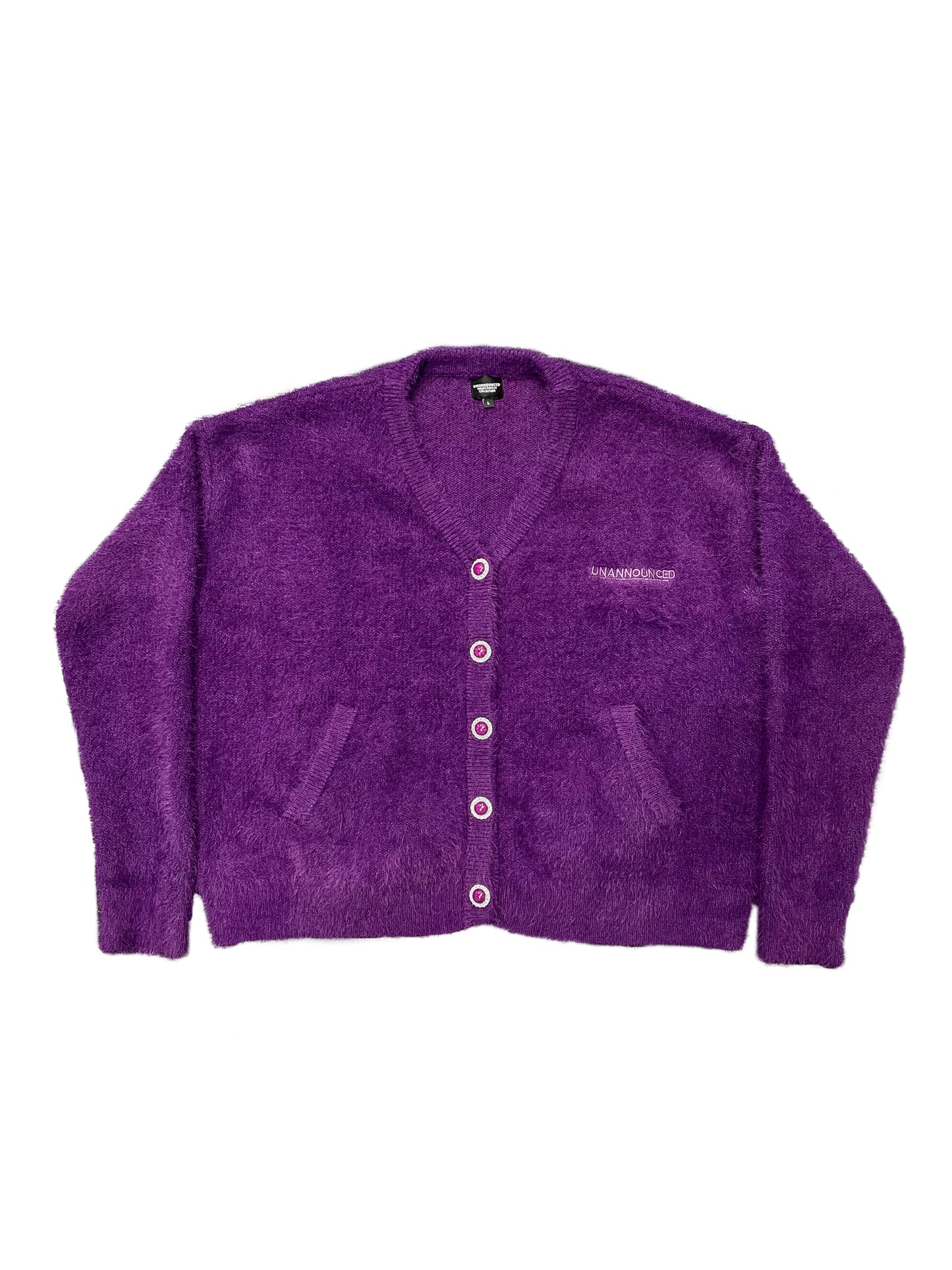 Unannounced Deep Purple Cardigan
