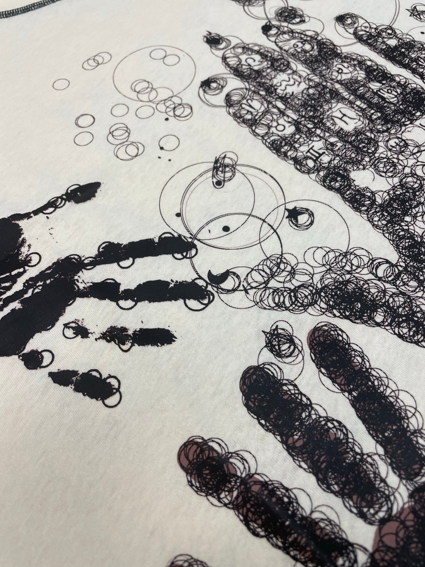 UNANNOUNCED Off White Boxy Tee