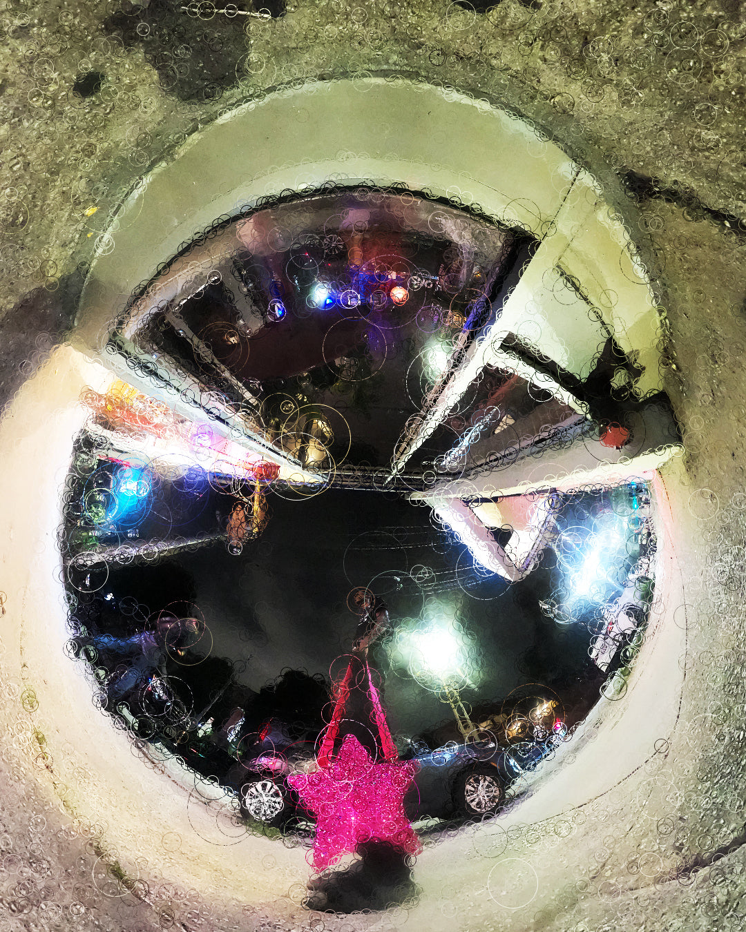 Pink Crystal Star Bag